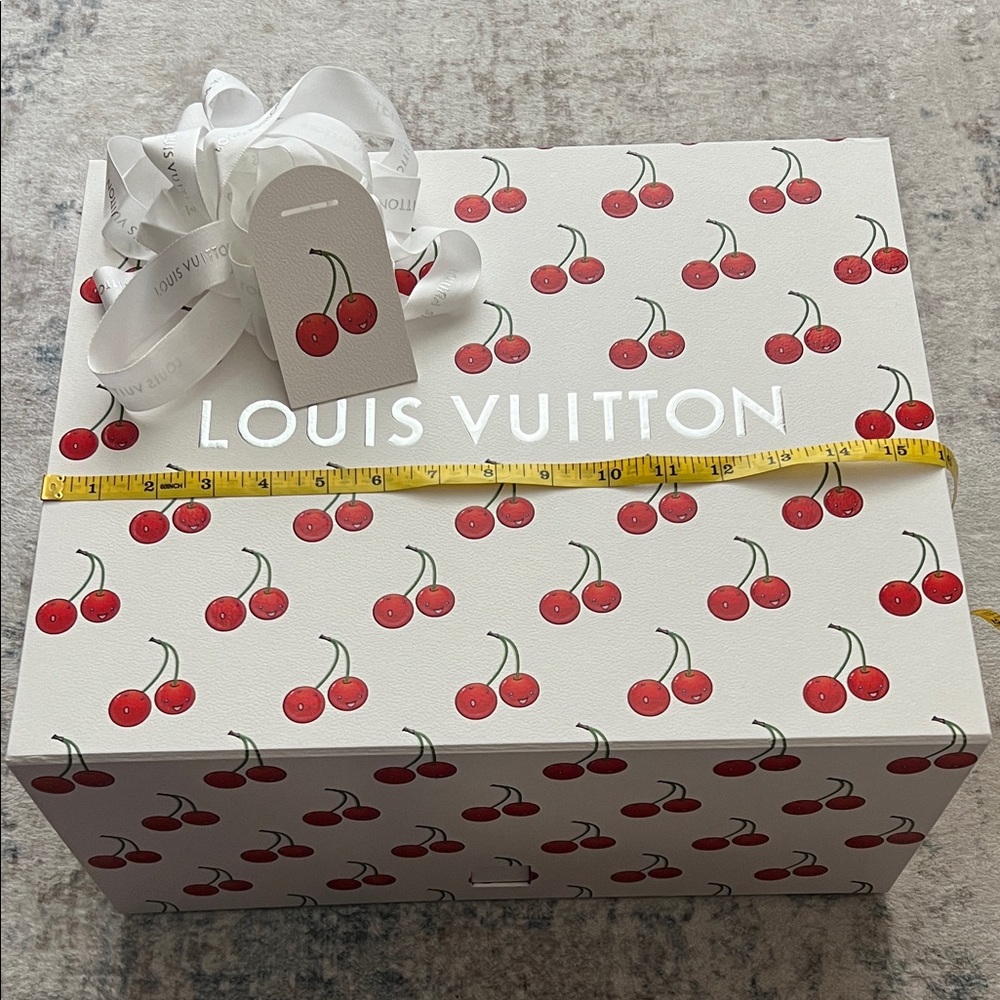 Louis Vuitton Cherry Print Box Murakami 2025